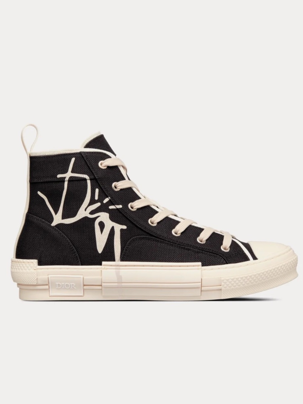 Dior x Cactus Jack x Travis Scott B23 High Top Logo Sneaker